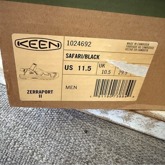 Keen Zerraport ll Sandals Shoes Men’s 11.5 NEW main image 10